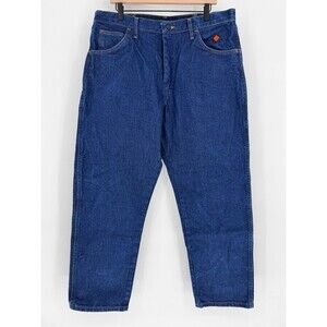 Wrangler FR Jeans Mens 38x30 Relaxed Fit Flame Resistant HRC2 2112 Workwear